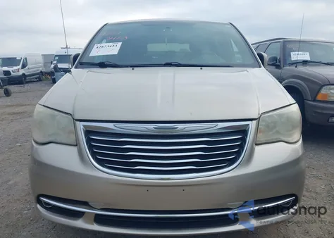 2013 Chrysler Town & Country Touring из США, поврежденный, VIN 2C4RC1BG3DR620125